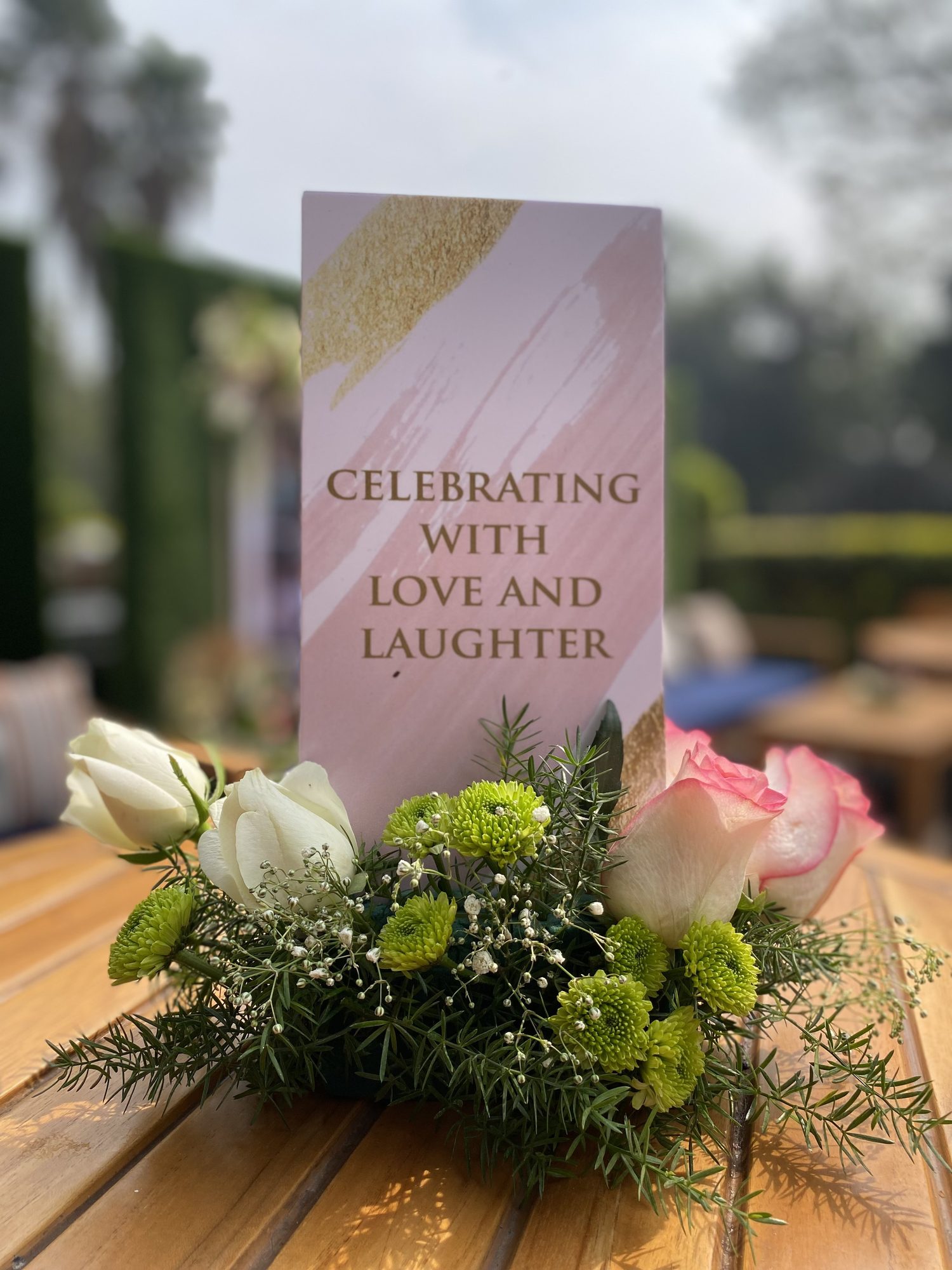 Elegant candlelabra centerpiece