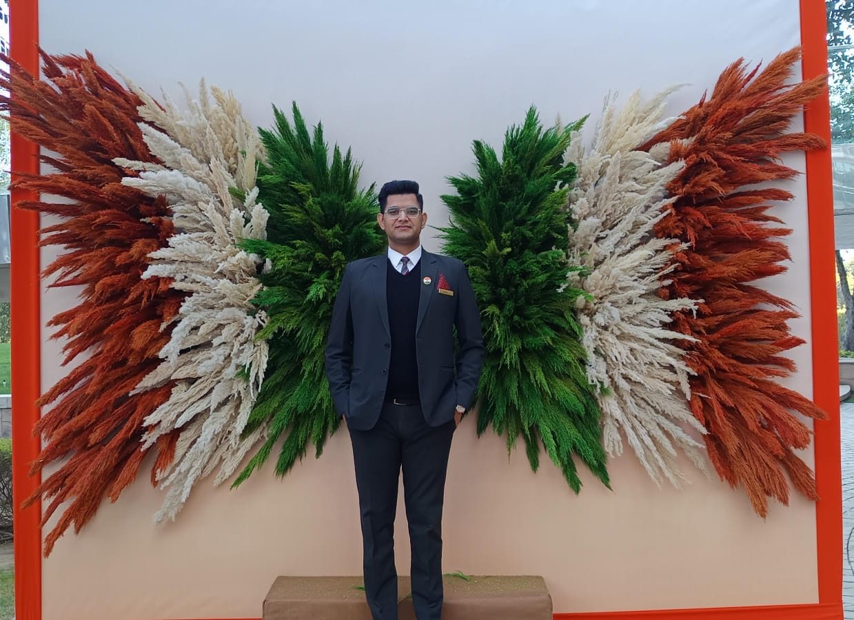 Feather wing photo backdrop